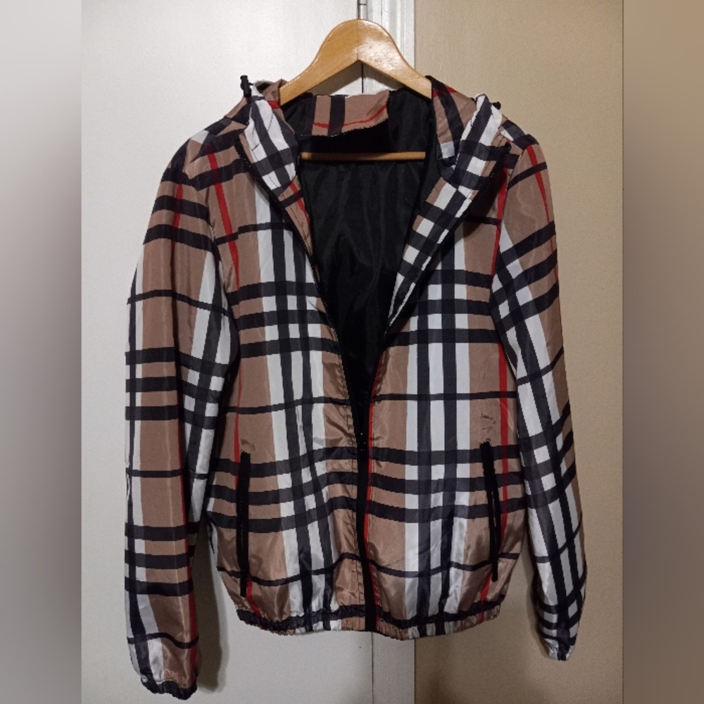 Checked sport jacket